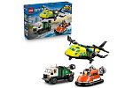 LEGO City 60505 Remix: Letadlo, servisní vůz a vznášedlo