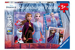 Ravensburger Disney Ľadové kráľovstvo 2 3x49 dielikov