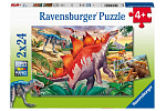 Ravensburger Svet dinosaurov 2x24 kusov