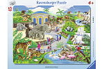 Ravensburger Návšteva detskej zoo Puzzle 30-48d