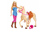 Mattel Barbie BÁBIKA S KOŇOM FXH13
