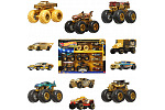 Mattel Hot Wheels MONSTER TRUCKS BIGFOOT 50. VÝROČÍ SET ANGLIČÁKŮ & TRUCKŮ