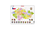 Dino ČESKÁ REPUBLIKA KRAJE 70 d. EDU Puzzle