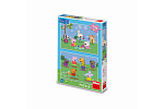 Dino PEPPA PIG AND CAMARADES 2x48 Puzzle