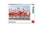 Dino Flamingos 500 puzzle