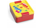 Smartlife LEGO Brick box na svačinu - červená/žlutá