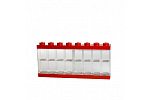 Smartlife LEGO sběratelská skříňka na 16 minifigurek - červená