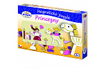 Detoa Magnetické puzzle Princezné
