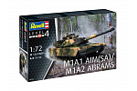 Revell Plastic ModelKit tank 03346 - M1A2 Abrams (1:72)