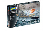 Revell Plastic ModelKit loď 05040 - Battleship BISMARCK (1:350)