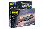 Revell ModelSet lietadlo 63797 - Ki-21-la "Sally" (1:72)