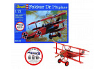 Revell Starter Kit letadlo 74116 - Fokker DR.1 Triplane (1:72)