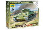 Zvezda Wargames (WWII) tank 6101 - Sovietsky stredný tank T-34/76 (1:100)