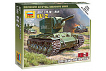 Zvezda Wargames (WWII) tank 6202 - Sovietsky tank KV-2 (1:100)