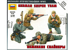Zvezda Model Kit figúrky 6217 - German Sniper Team (1:72)