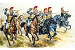 Italeri Model Kit figúrky 6003 - FRENCH HEAVY CAVALRY (NAP. WARS) (1:72)