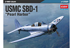 Academy Model Kit lietadlo 12331 - USMC SBD-1 "Pearl Harbor" (1:48)