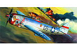 Academy Model Kit lietadlo 12491 - P-47D "BUBBLE-TOP" (1:72)