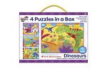 Galt 4 Puzzle v krabici - Dinosauři