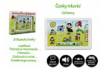Teddies Mravčekov tablet plast 30x20x2cm na batérie so zvukom v krabici 38x28x4,5cm