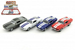 Teddies Auto Kinsmart Shelby GT-500 kov 13cm na spätné natiahnutie asst 4 farby