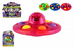 Teddies Spinner s bubble pops plast 8cm 3 farby na karte
