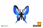 ZOOted Motýľ tropický Papilio/otakáň modrý zooted plast 5cm v sáčku