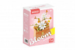 KOCO Stavebnica mini KOCO Kvetina v kabelke plast 232ks v krabičke 11x15x6cm