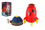 Teddies Raketa vodný rozprašovač na záhradu plast 12x27cm v krabici 15x28,5x15cm