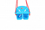 Teddies Hojdačka Baby plast modrá nosnosť 20kg 36x30x29cm 24m+