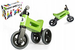 Funny Wheels Teddies Odrážadlo FUNNY WHEELS Rider Sport zelené 2v1, výška sedadla 28/30cm nosnosť 25kg 18m+ v krabici