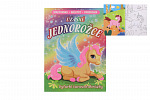 FONI Book Maľovanky + nálepky + panoráma Úžasné jednorožce SK verzia 23x31cm