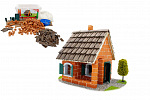 Směr Stavebnice Teifoc Letní dům 320ks v plastovém boxu 33x24x16cm v krabici