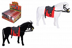 Wiky Kůň fliška se sedlem 14cm 2 barvy v plastové krabičce 14,5x12cm