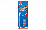 DODO Bublifuk Labková patrola/Paw Patrol sada na tvorbu bublín + náplň 0,45L na karte 15x42x12cm