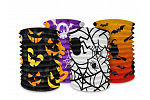 Lampión valec Halloween papier 15x15cm v sáčku (bez paličky) 4 druhy karneval