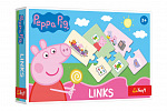 Trefl Hra Links skladačka Prasiatko Peppa/Peppa Pig 14 párov vzdelávacia hra v krabici 21x14x4cm