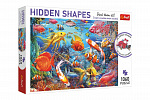 Trefl Puzzle Život pod vodou - Skryté tvary 1060 dílků 68x48cm v krabici 40x27x6cm
