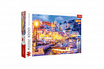 Trefl Puzzle Ostrov Procida v noci, Itálie 68,3x48cm 1000dílků v krabici 40x27x6cm