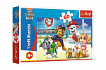 Trefl Puzzle Vo svete šteniat Tlapková patrola/Paw patrol 33x22cm 60 dielikov v krabici 21x14x4cm