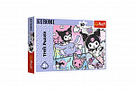 Trefl Puzzle Zábava s Kuromi 27x20cm 30 dielikov v krabičke 21x14x4cm