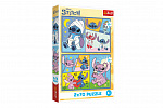 Trefl Puzzle 2x70 Lilo&Stitch - So Stitchom nie je nuda 27,5x18cm v krabici 19x29x4cm