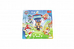 Trefl Vkladačka/Puzzle doskové obrysové Labková patrola/Paw Patrol 22x22cm vo fólii 18m+