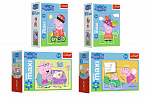 Trefl Minipuzzle miniMaxi 20 dielikov Zábava s Peppou Pig/Peppa pig, 4 druhy