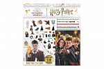 Jiri Models Tetování velký set Harry Potter s omalovánkami v sáčku